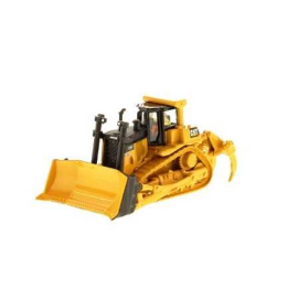 CATERPILLAR D9T TRACK WITH TRACTOR FIGURE Landbouwminiatuur