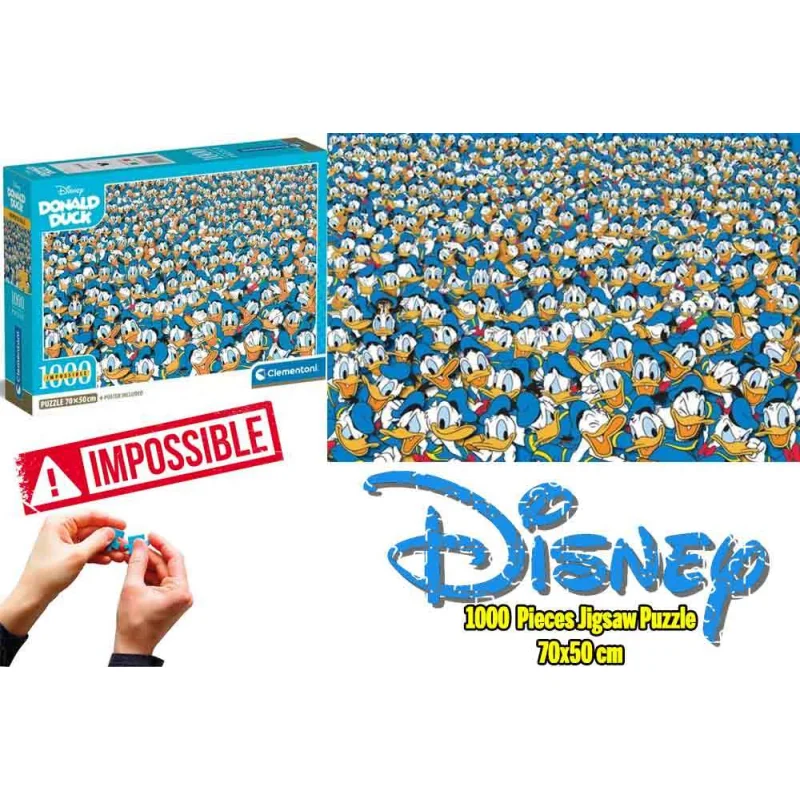 Clementoni Puzzel Emoji Impossible 1000 Stukjes