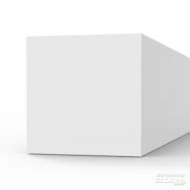 Strips 5.00 x 5.00 x 350mm - STYRENE STRIP 