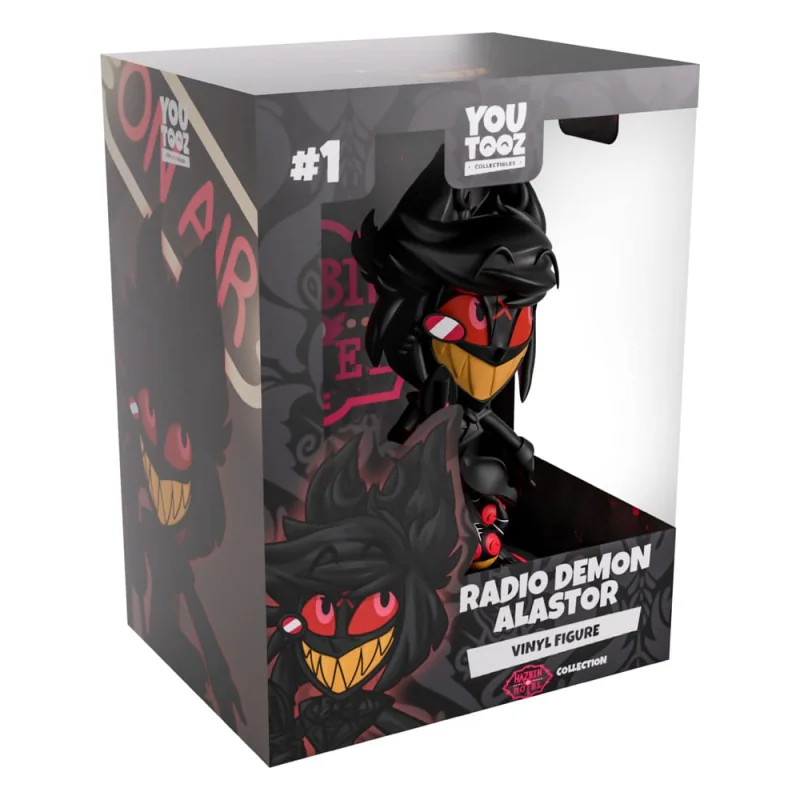 Hazbin Hotel Vinyl figure Radio Demon Alastor 14 cm Youtooz