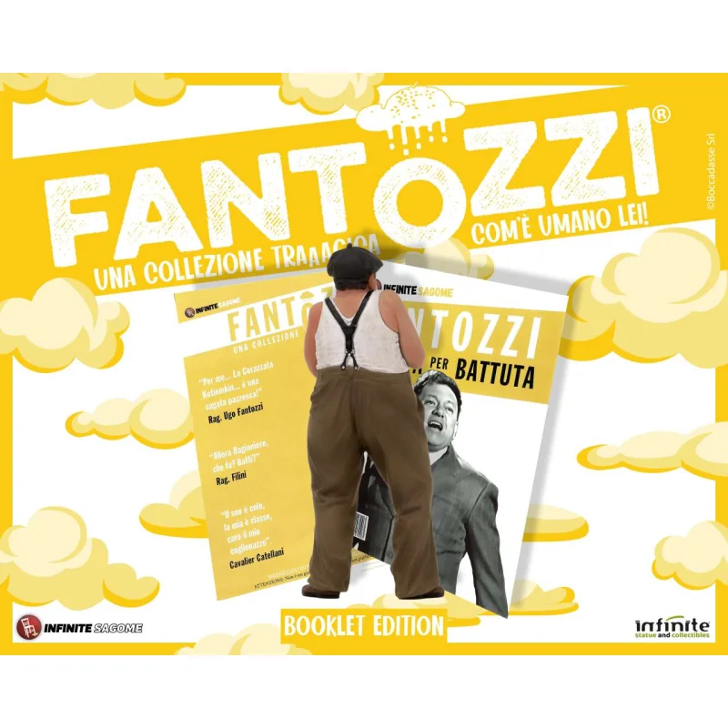 CO-102916 Fantozzi Fantozzi Com'e' Umano Lei Booklet Edition Infinite Sagome