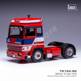 BERLIET TR350 1978 ROOD Miniatuurr 