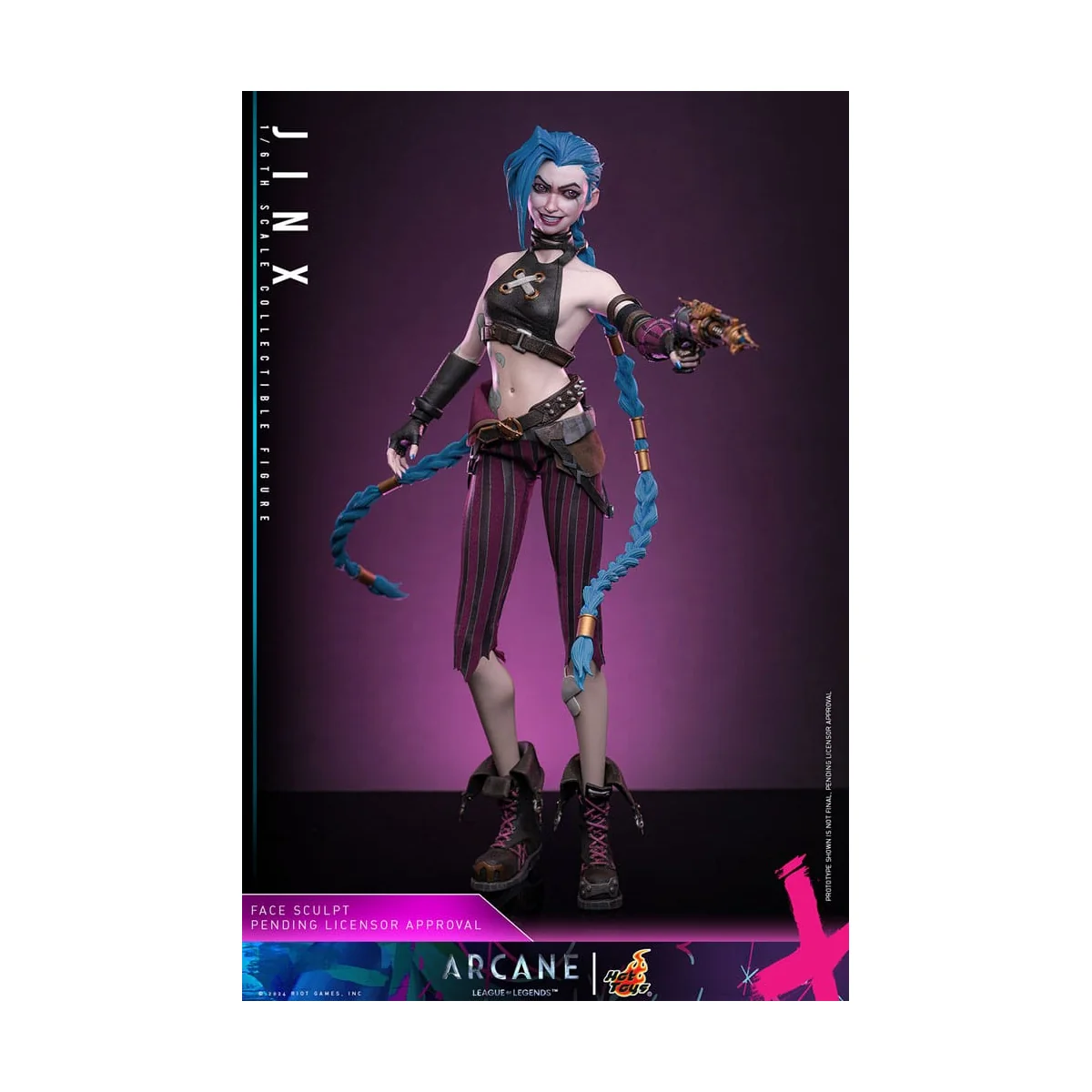 Arcane action figure 1/6 Jinx 27 cm