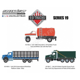 BOX OF 2x3 PIECES: SD TRUCKS - SERIES 19 Miniatuurr
