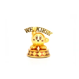 Kirby statuette DieCast We Love Kirby Gold Edition 10 cm Figuurtje 