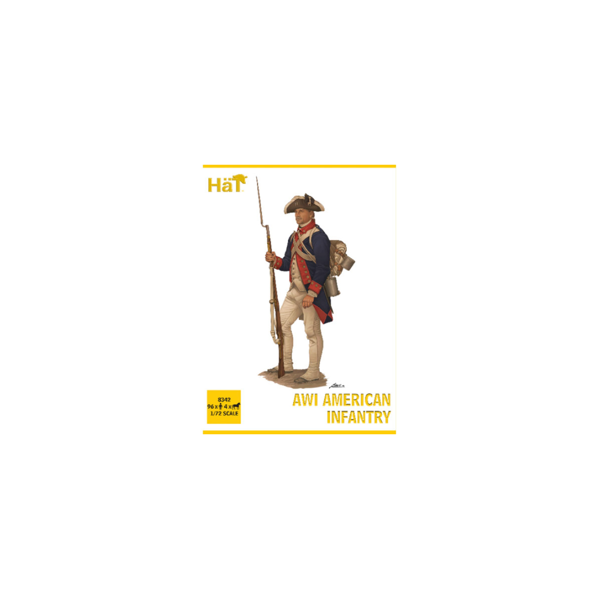 AMERICAN INFANTRY 1st World War 1:72 figure Historische figuren