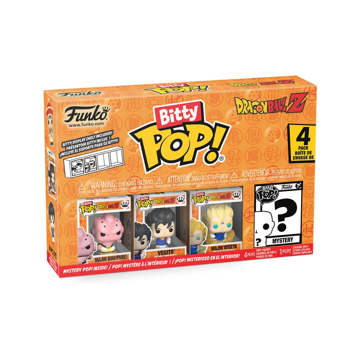 DRAGON BALL Z - Bitty Pop 4 Pack 2.5cm - Kid Buu Funko