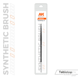 AK SYNTHETIC TABLETOP BRUSH - 0 Pincetten 