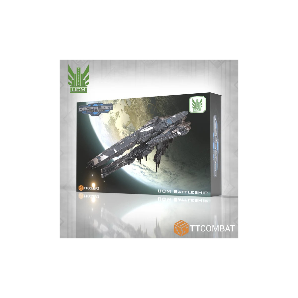 Dropfleet Commander - UCM Battleship 