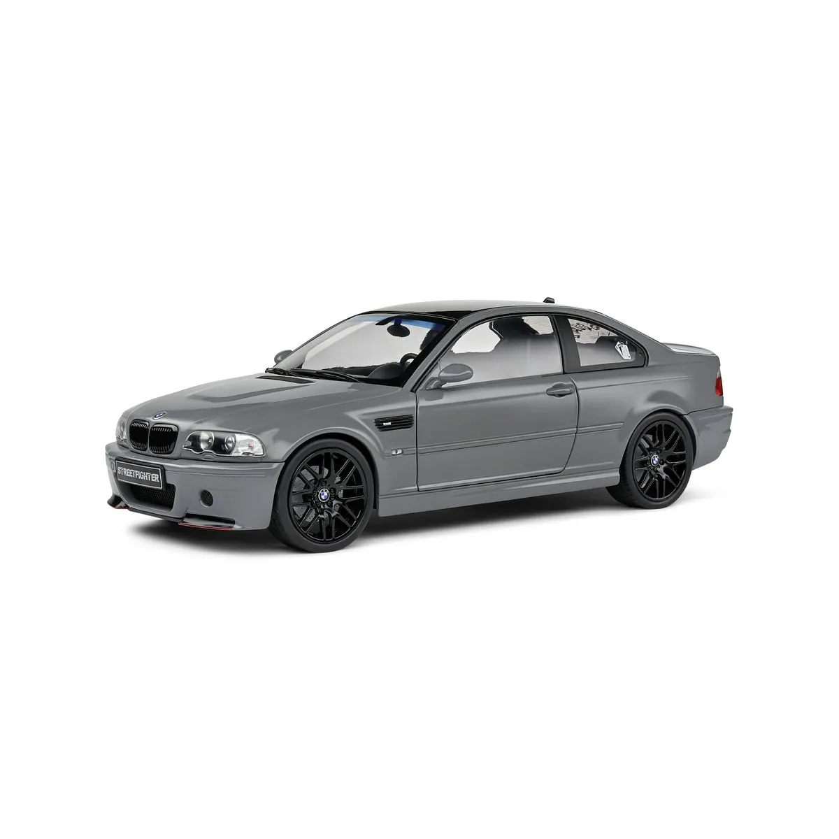 1:18 BMW E46 M3 COUPE STREETFIGHTERS NARDO GREY 2000 Miniatuur van auto's
