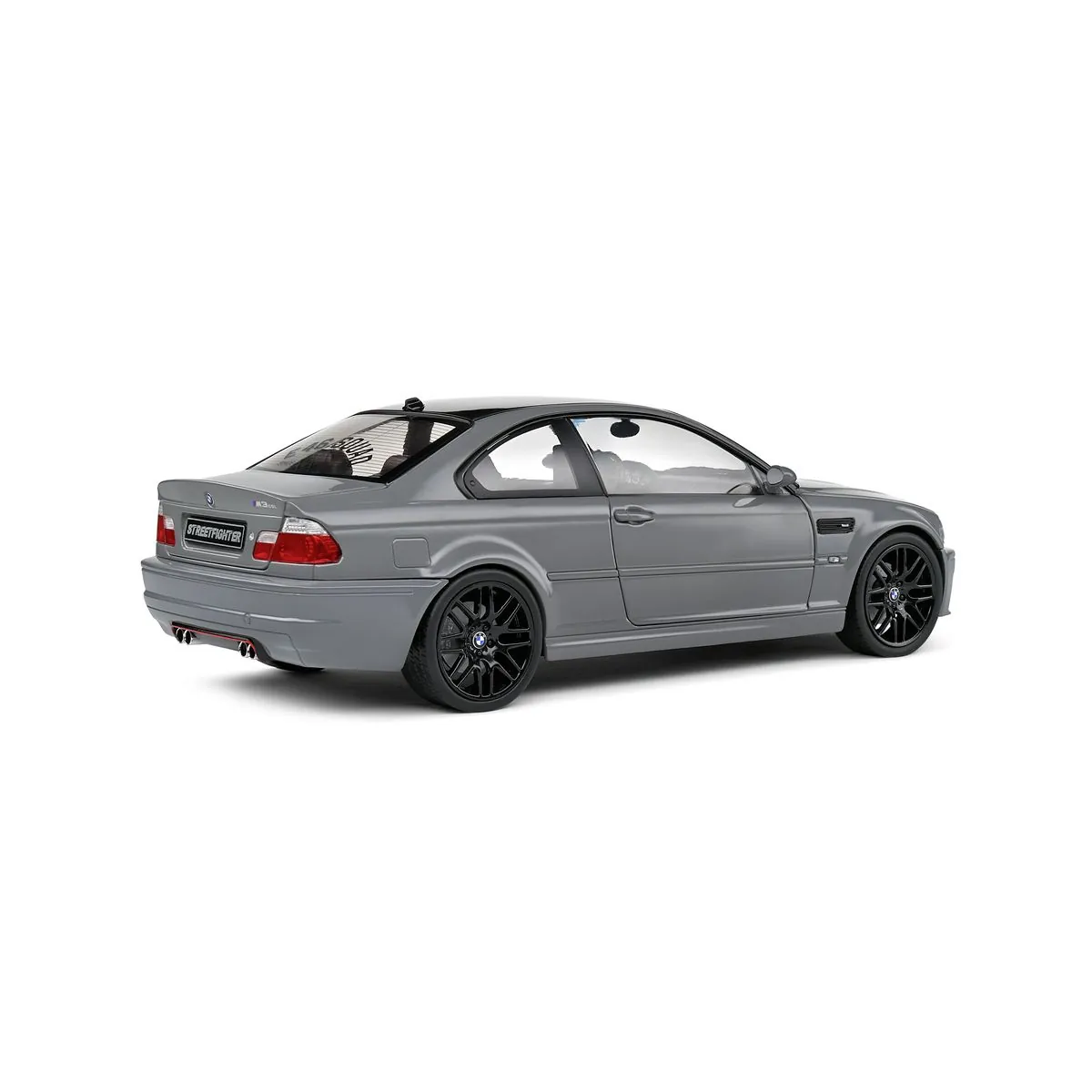 1:18 BMW E46 M3 COUPE STREETFIGHTERS NARDO GREY 2000 SOLIDO