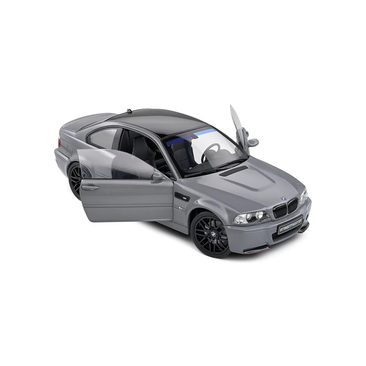 1:18 BMW E46 M3 COUPE STREETFIGHTERS NARDO GREY 2000