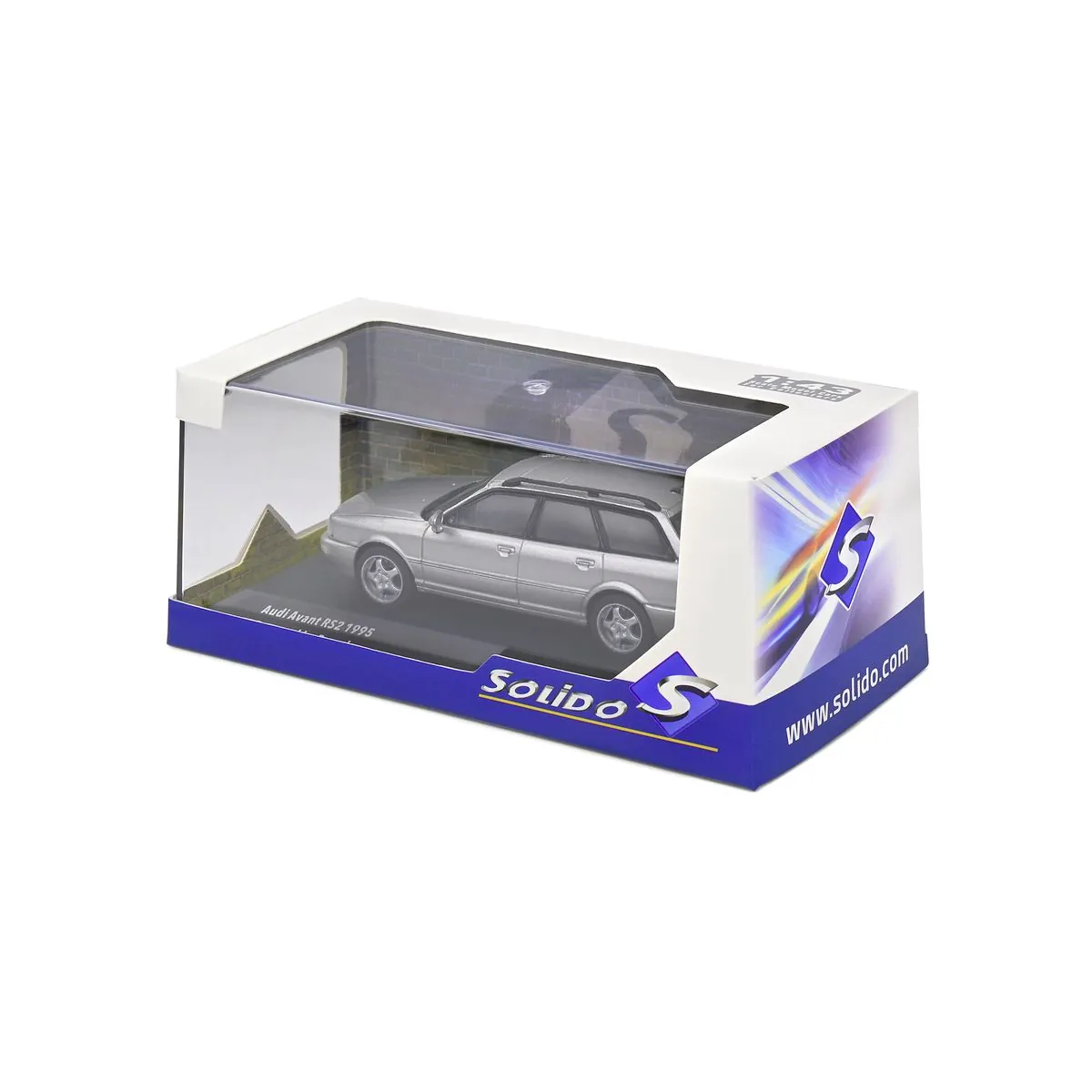 1:43 AUDI AVANT RS2 POLAR SILVER