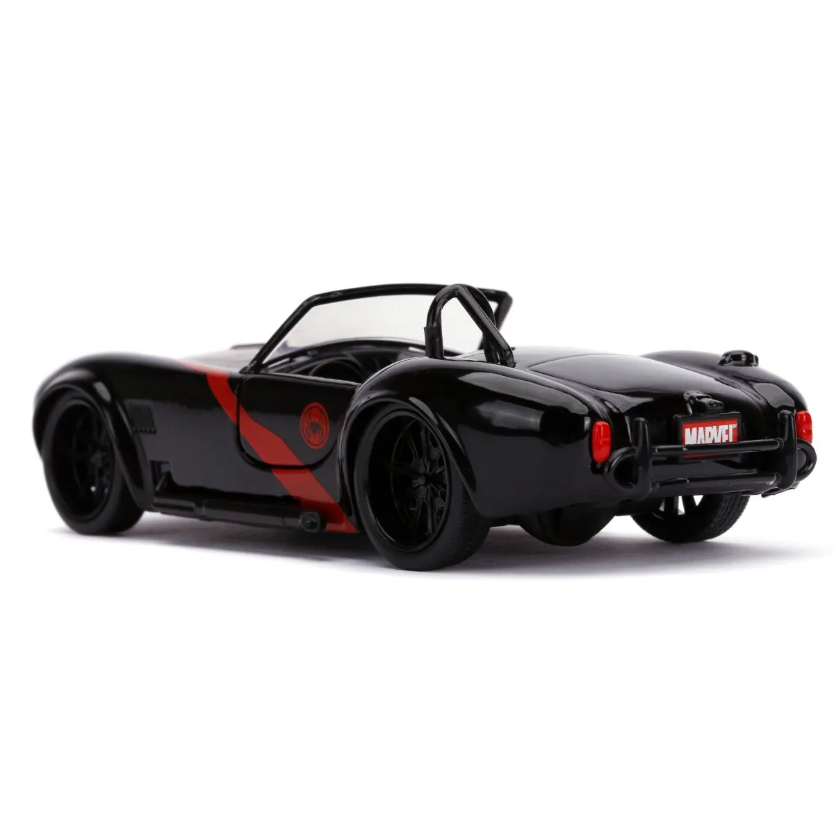 1:32 SHELBY COBRA 427 SC FREE ROLLING BLACK MARVEL 1965 Jada Toys