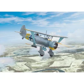 ICM 32015 MODEL HS 123A-1 (LATE), WWII GERMAN ATTACK AIRCRAFT (100% NEW MOLDS) 1/32 