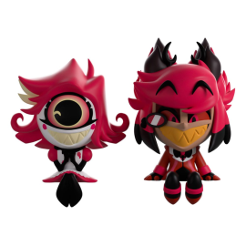 Hazbin Hotel - Vinyl figures Alastor & Niffty Monitor Buddiez 