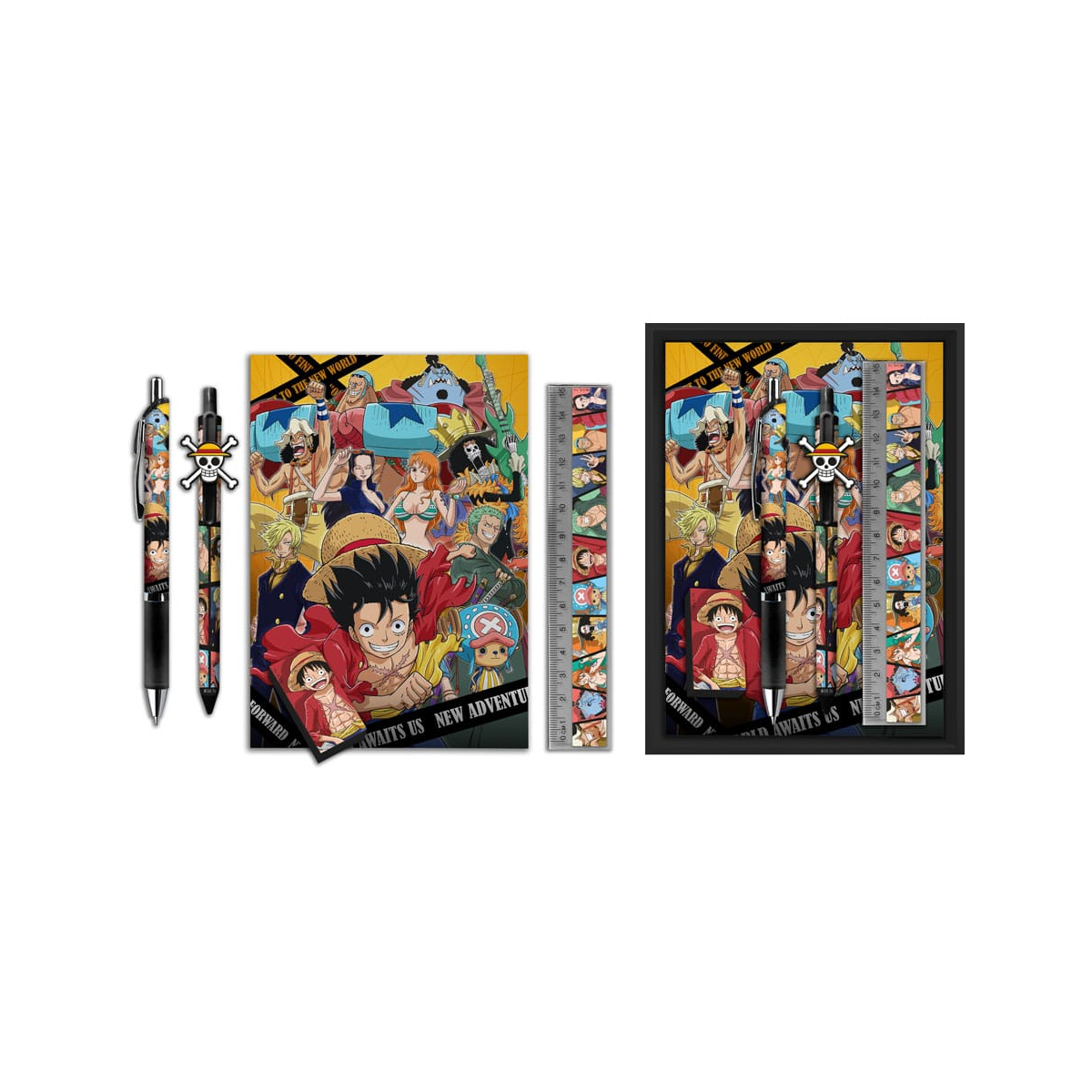 One Piece Deluxe Stationery Set Manga : Popcultuur briefpapier