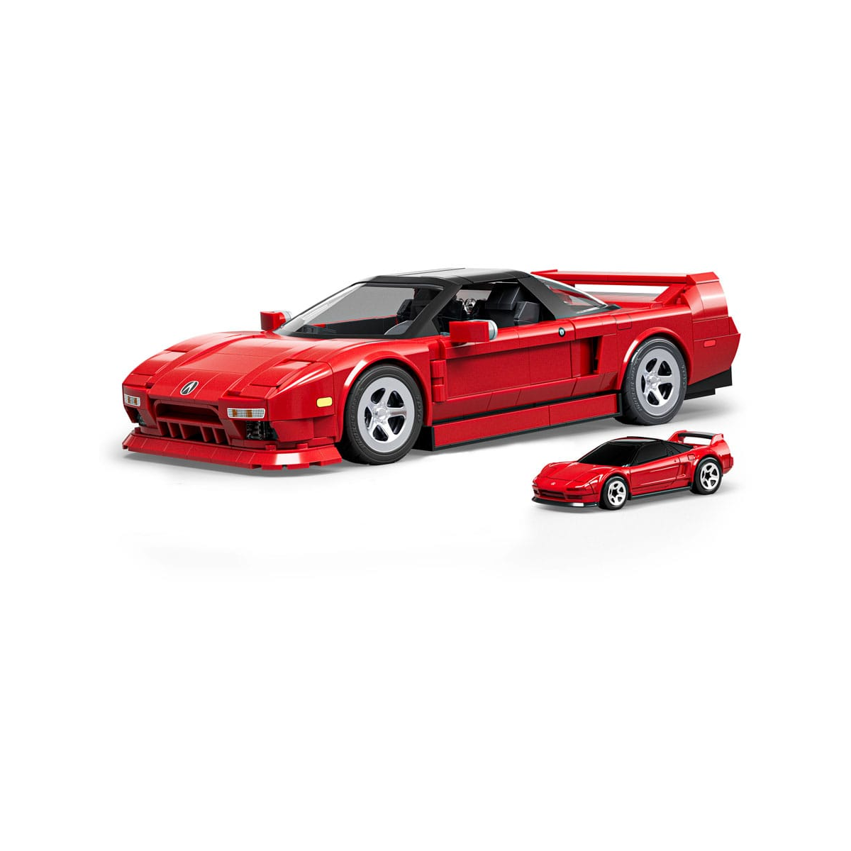 Mattel Brick Shop building set Hot Wheels Elite Series 1/16 '90 Acura NSX 