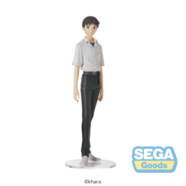 EVANGELION - Shinji Ikari Uniform Ver - High Premium Figure 22cm 