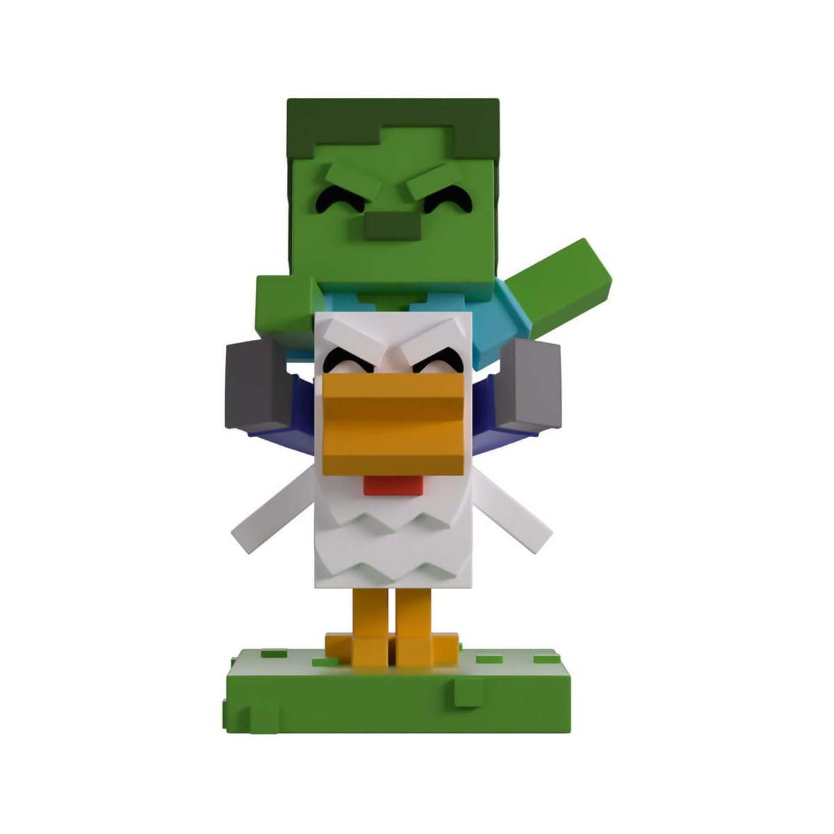 Minecraft - Vinyl figure Chicken Jockey 12 cm Figuurtje 