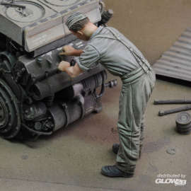 German soldier at work - WWII Figuren 