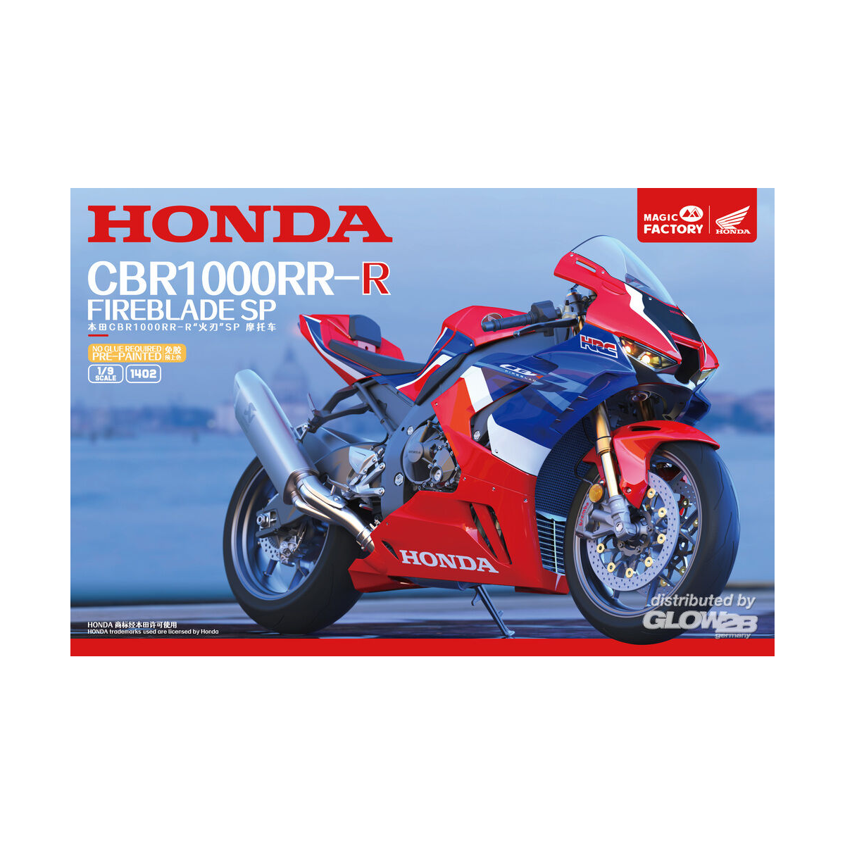 Honda CBR1000RR-R Fireblade SP(pre-colored and snap-fit) 