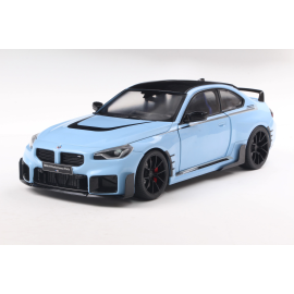 BMW M2 (G87) PERFORMANCE PARTS ZANDVOORT BLUE 2024 1/18 Miniatuur van auto's