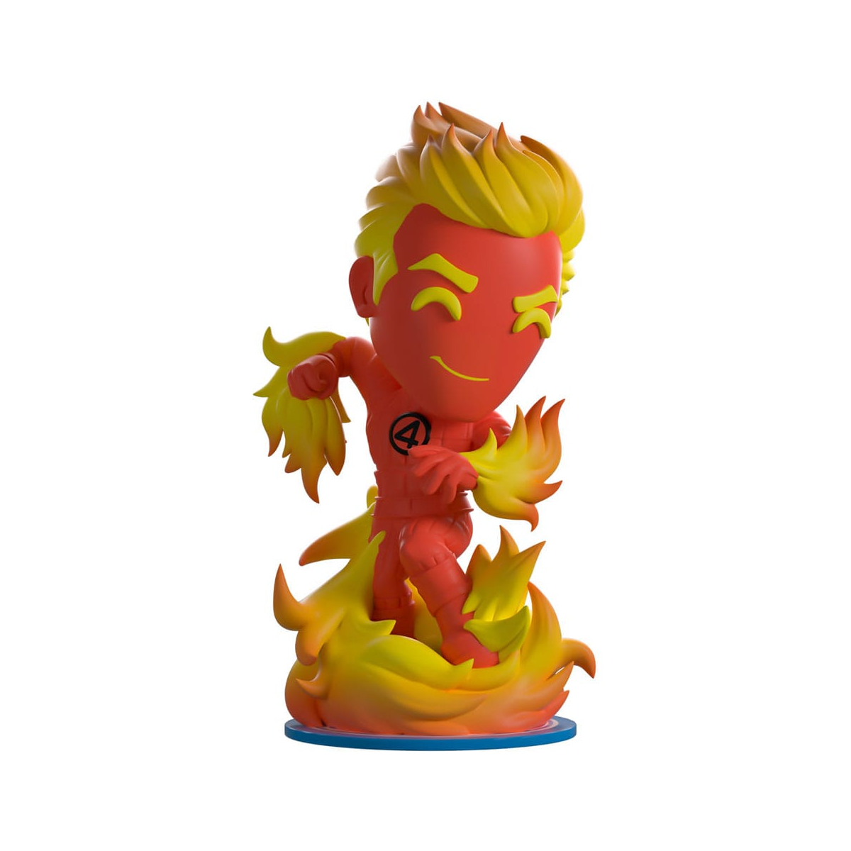 The Fantastic Four Vinyl figure Human Torch 14 cm 