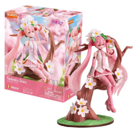 HATSUNE MIKU - Sakura Miku - Model Kit Fantastics Series Blokees 