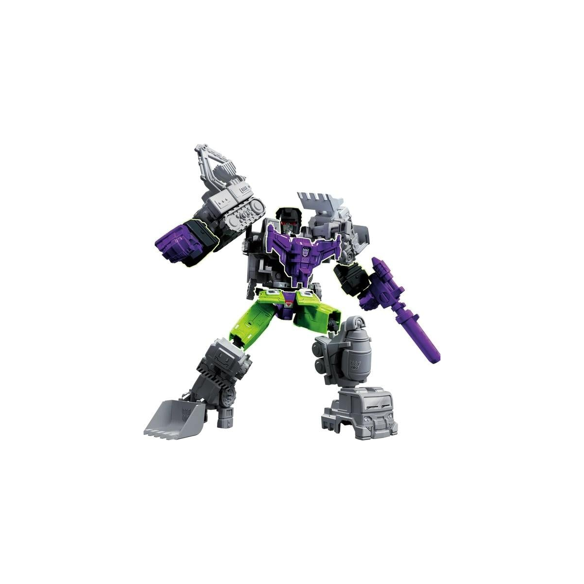 BM-247670 TRANSFORMERS -Devastator Comb. Acc. - Model Kit Defender Vers. Blockies