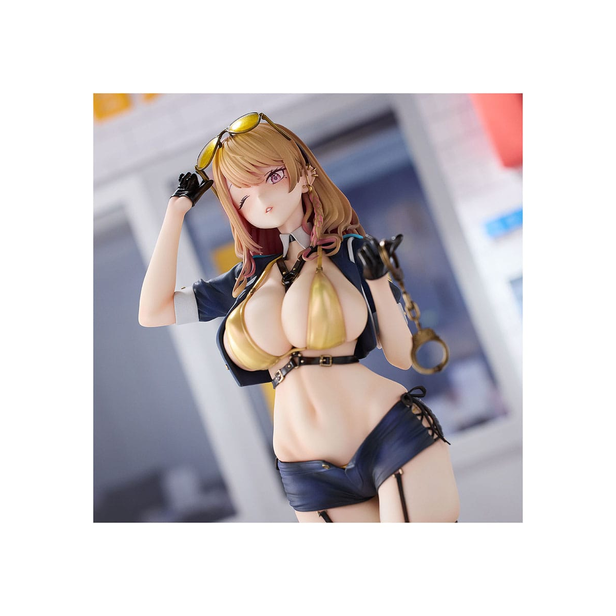 Original Character PVC Figure 1/6 Gal Policewoman Takanashi Arisa Deluxe Edition 27 cm Hanabee