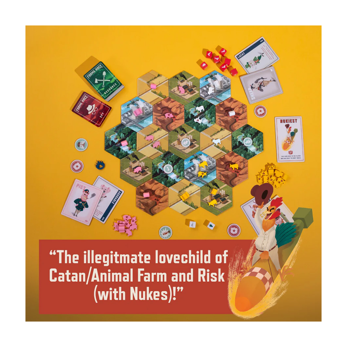 Farms Race Bordspellen