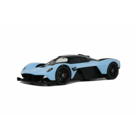 ASTON MARTIN VALKYRIE GULF BLUE 2023 1/18 