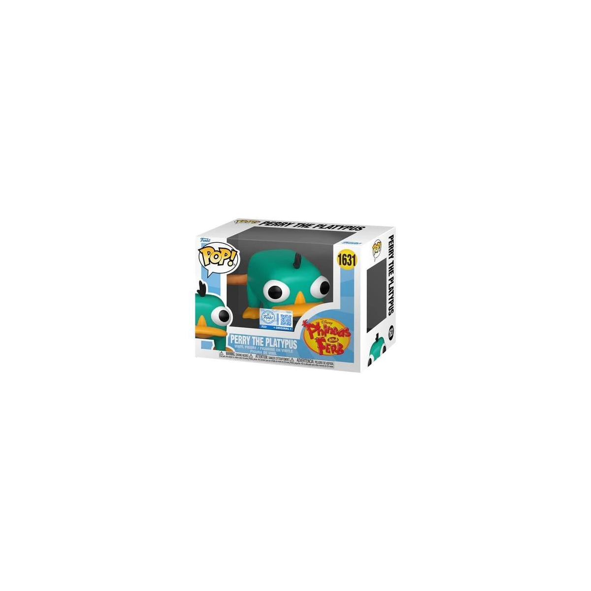 PHINEAS & FERB - POP Disney N° 1631 - Perry Pop figuren