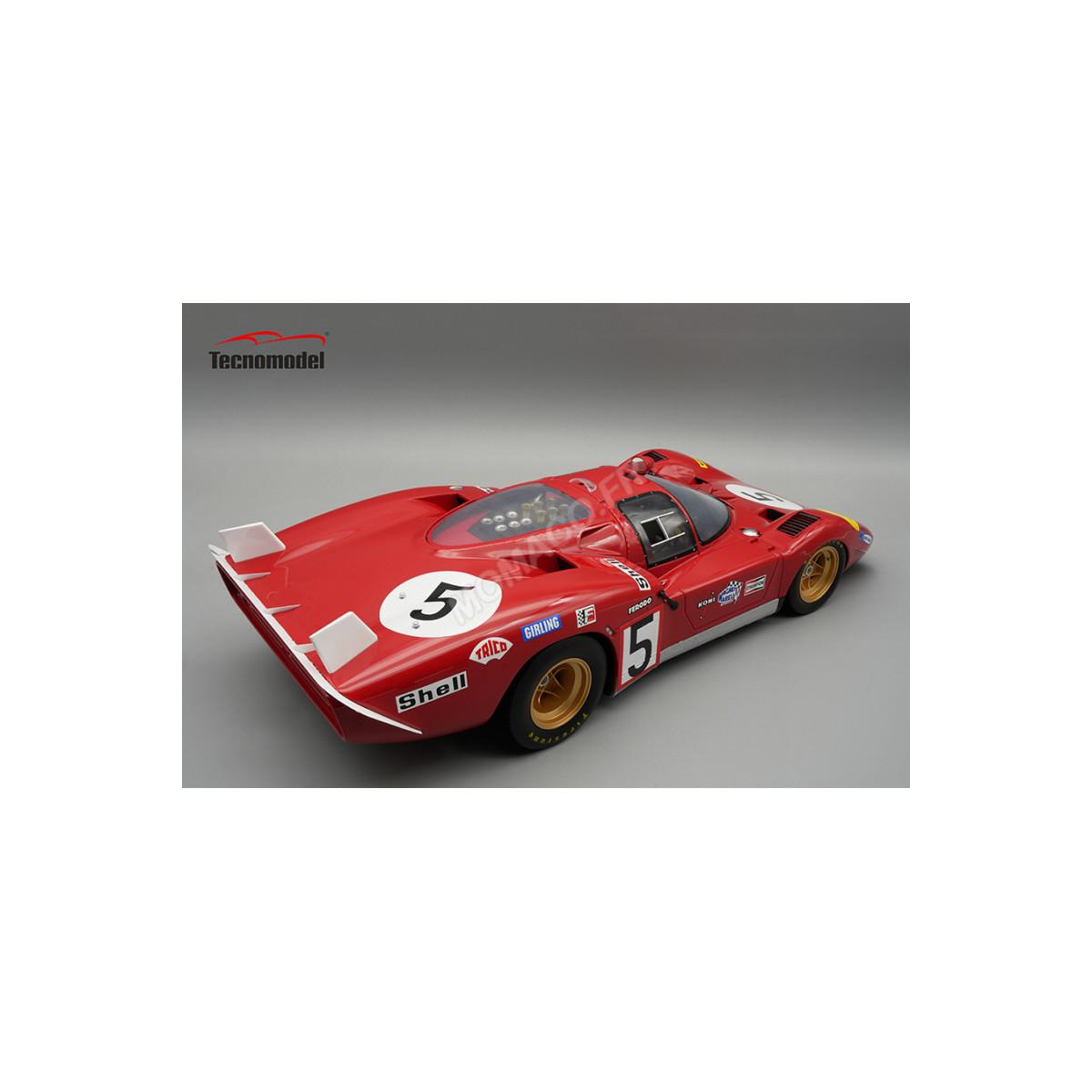 FERRARI 512 S FILIPPINETTI SEFAC 5 JACKY ICKX/PETER SCHETTY Miniatuur van auto's