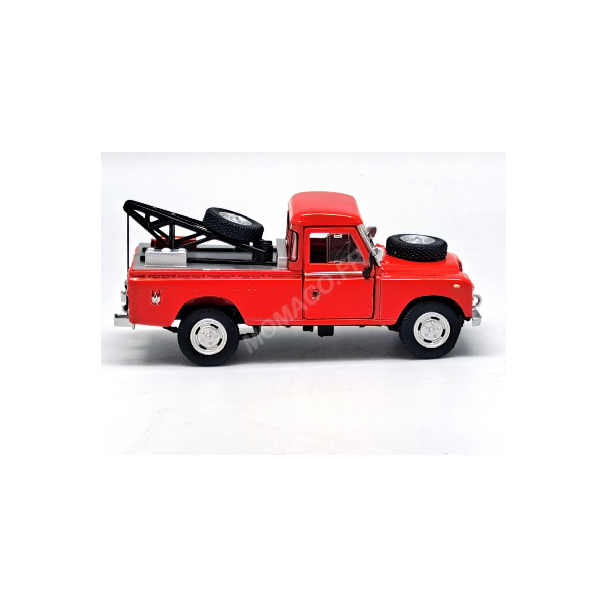 LAND ROVER SERIES III PICK-UP BREAKDOWN RED OLIEX