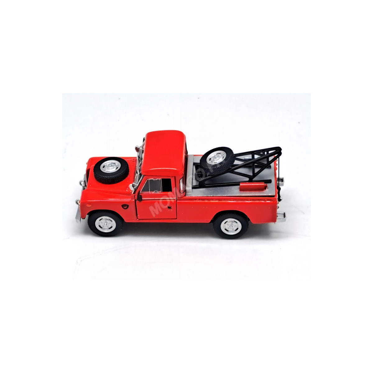 OLIEX54044 LAND ROVER SERIES III PICK-UP BREAKDOWN RED