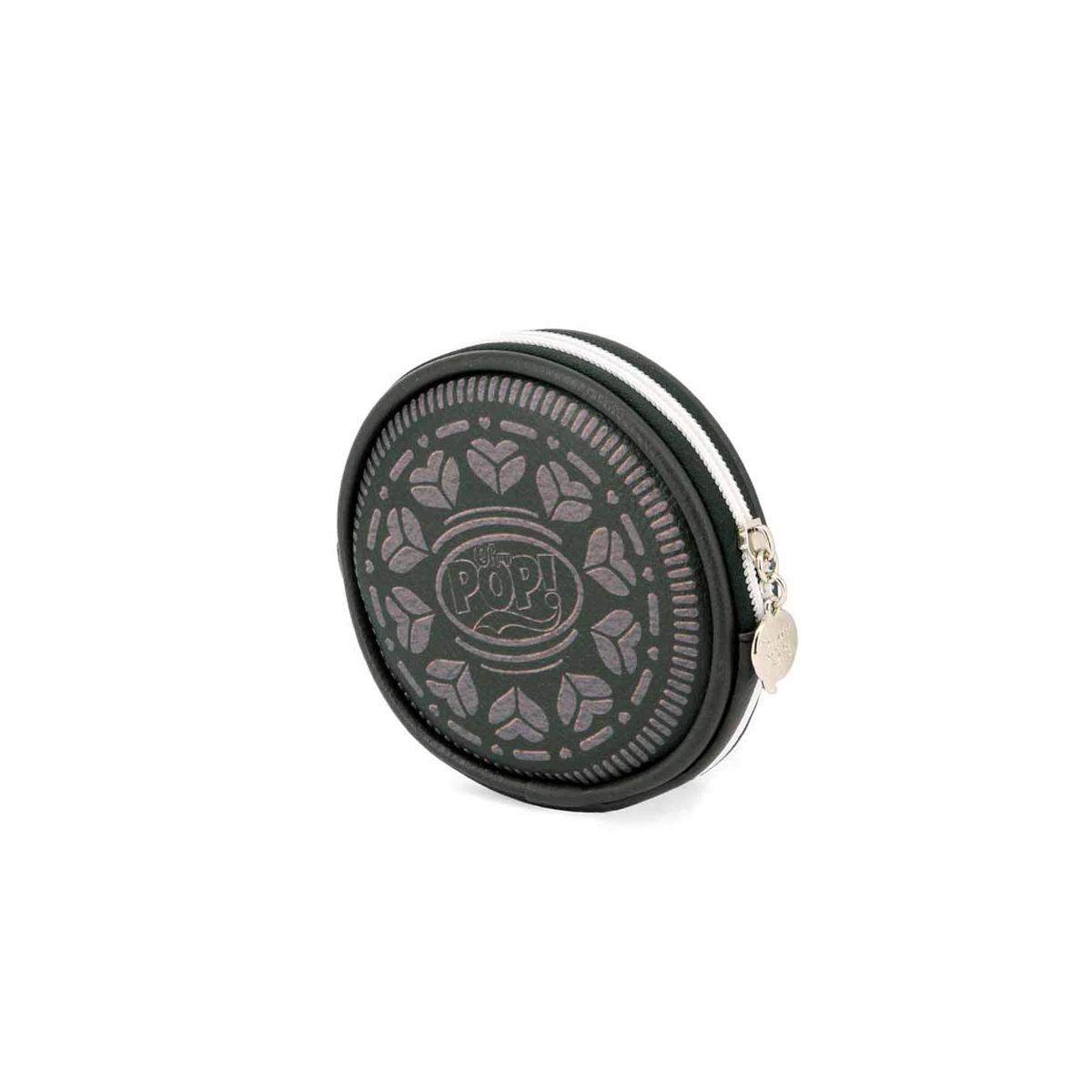 OH MY POP! - Black Cookie - Round coin purse 12x2cm 