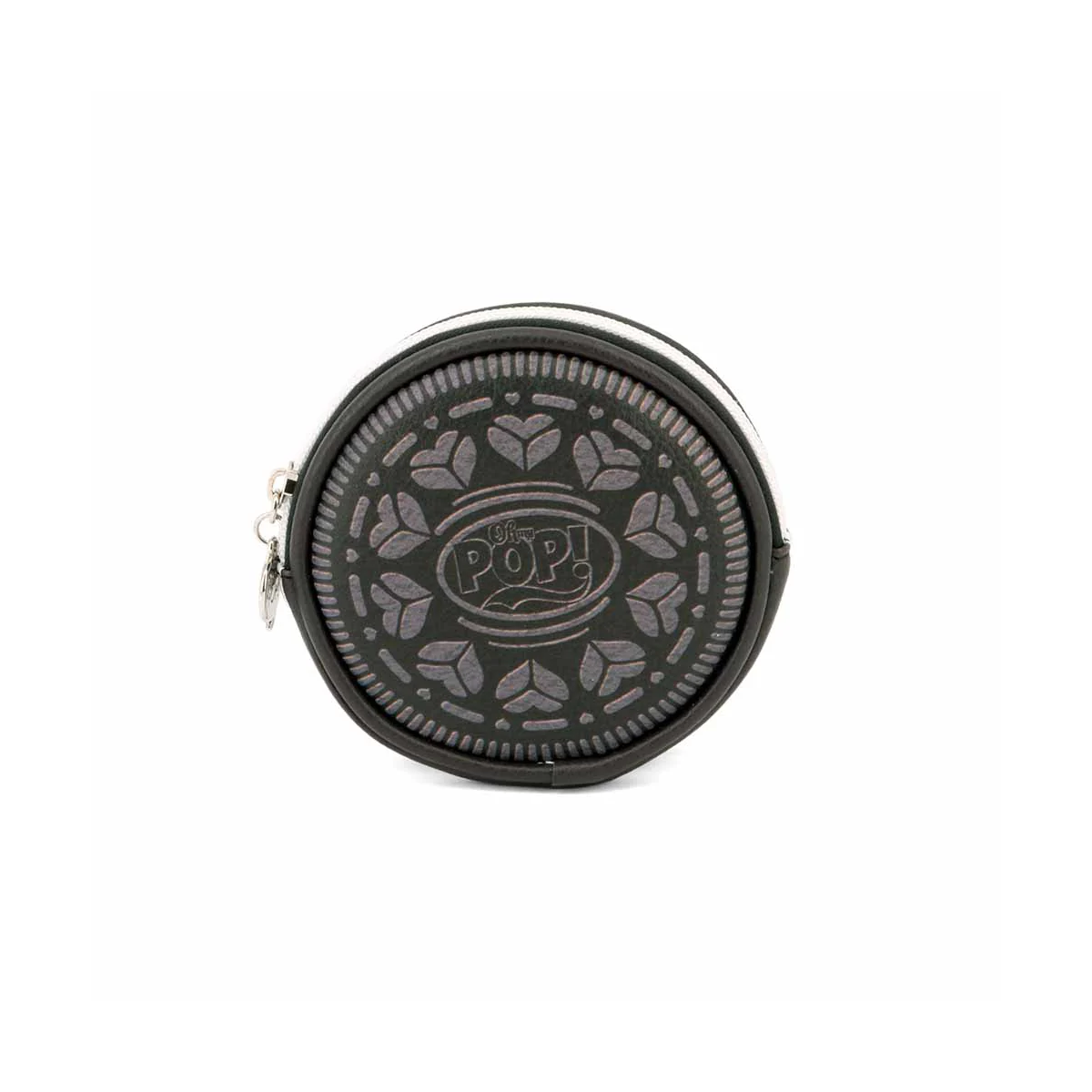 OH MY POP! - Black Cookie - Round coin purse 12x2cm Portemonnee