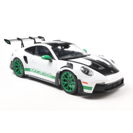 PORSCHE 911 GT3 RS - TRIBUTE TO CARRERA RS PACKAGE WHITE 2024 1/18 Miniatuur 