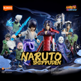 Naruto Blokees Galaxy Version 04 War Begins asst 9pcs 