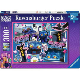 KPop Demon Hunters children's puzzle Derpy & Sussie (300 XXL pieces) Puzzel 