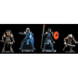 Mythic Legions acrylic Figures pack 4 Villainous Set B 3 cm 