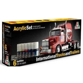 Trucks painting set Acrylverf 